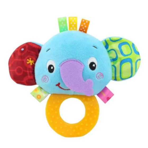 Baby Educational Toys Plush Rattle Animal Hand Bells Newborn Gift Designs BF09 |