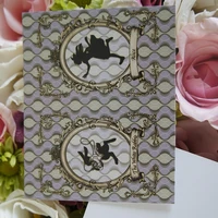 50pcs mini card fairy tale alice story multi use as scrapbooking invitation diy decor party gift card message card