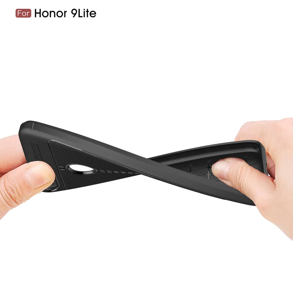 Чехлы на honor 9 lite 7A 7C 10 9 p smart 6A для FundaS чехол на huawei honor 9 lite крышка углерода волокно силиконовый бампер Coque Etui