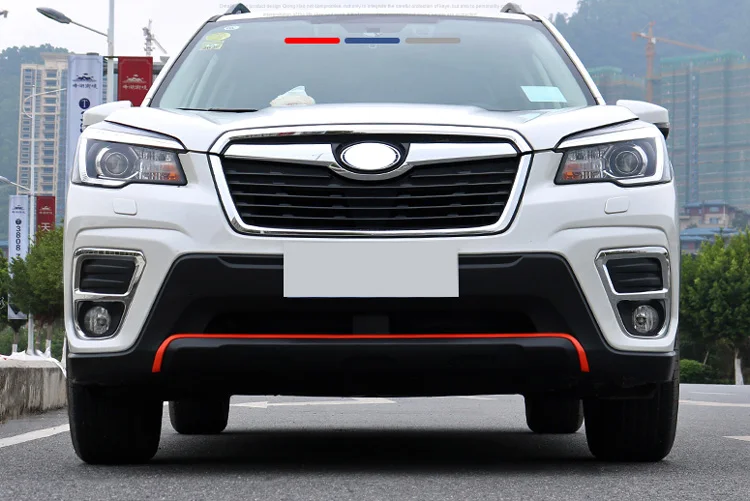 Для Subaru Forester SK 2018 2019 украшения аксессуары перед бар бампер крышка Щит отделка