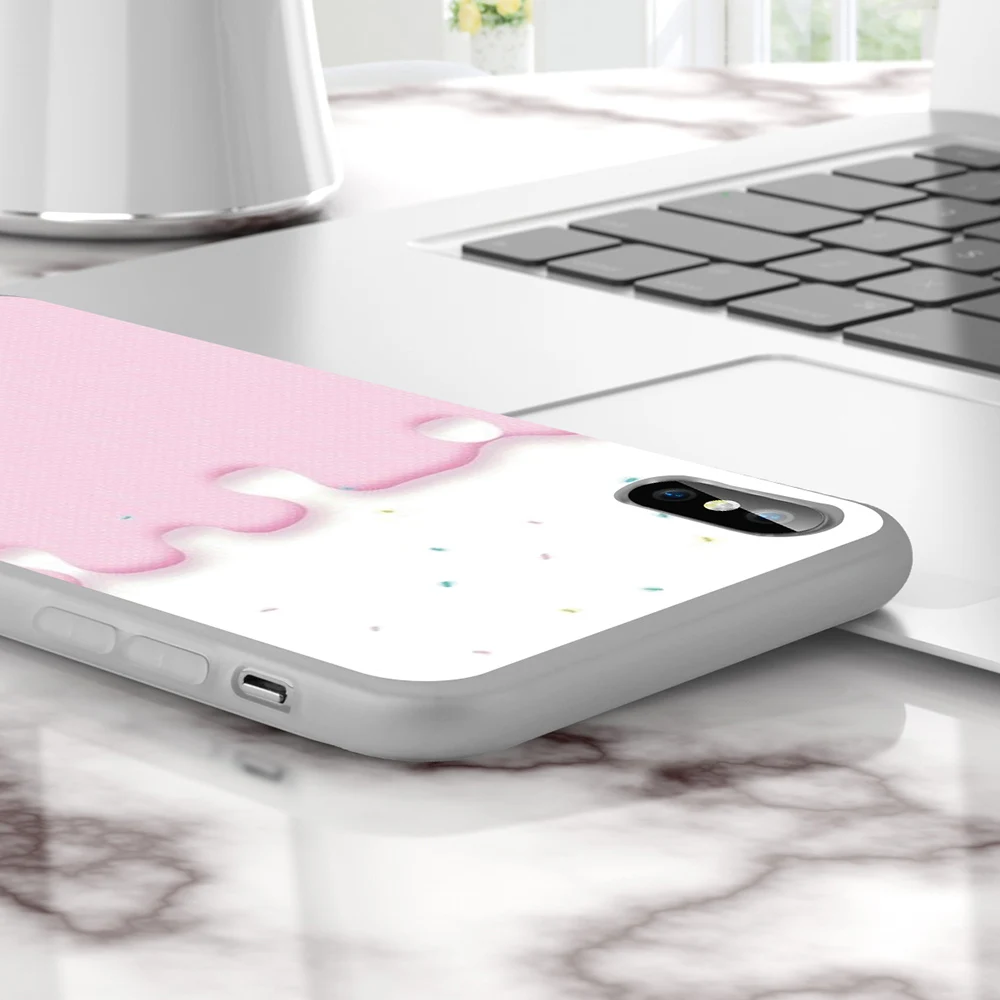 CASEIER чехол с мороженым для Huawei P30 P20 P8 P9 Pro чехлы узором телефона Honor 10 9 8X Mate 20 летние