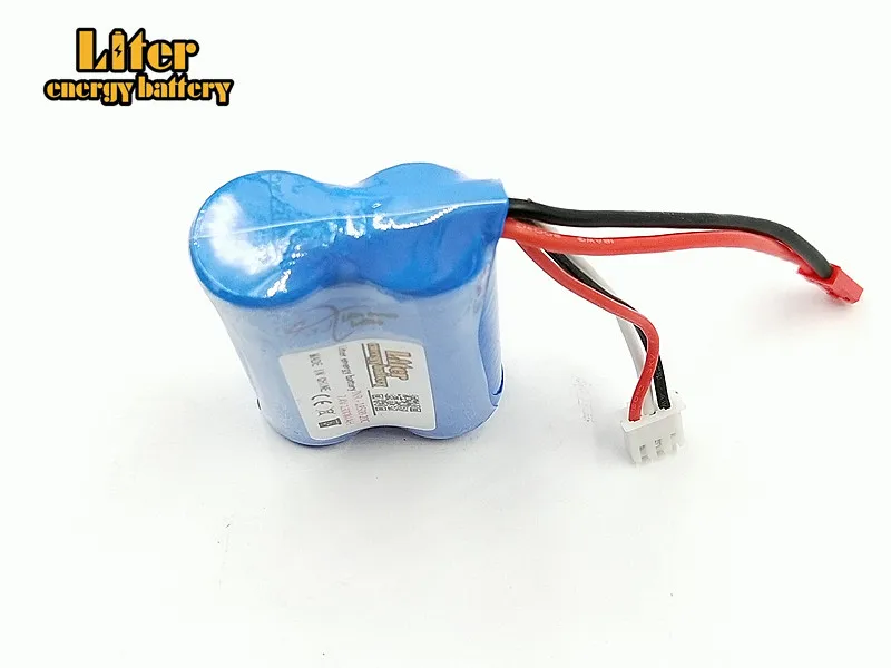5PCS 7.4V 1300mAH 18500 20C Lipo Battery For MJX T10 T11 T34 HQ 827 871 Remote control helicopter battery 7.4 V 1300 mAH | Электроника