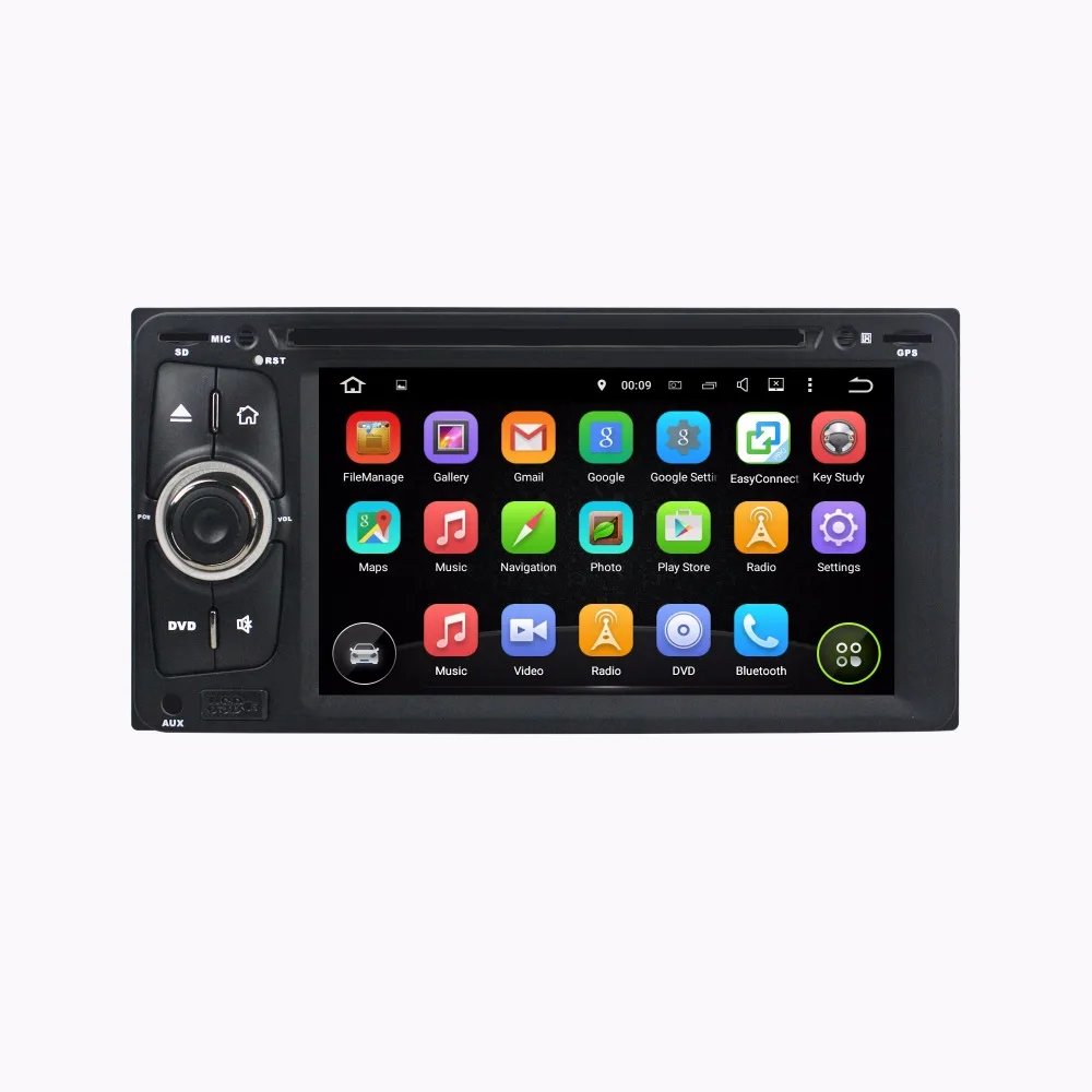 KLYDE 6 2 &quot2 Din 8 ядер 32 ГБ Android 0 Автомобильный мультимедийный плеер для Toyota RAV4 Corolla Vios