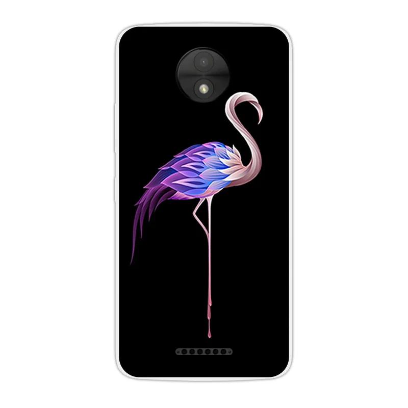 Чехол для Motorola Moto C чехол 5 0 дюйма TPU прозрачный силиконовый XT1750 XT1754 милый с
