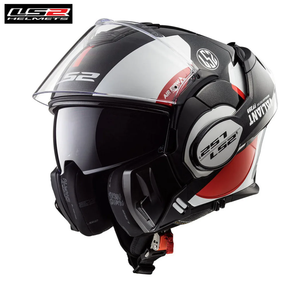 LS2 Valiant откидной модульный мотоциклетный туристический шлем Capacete Casco Casque Moto