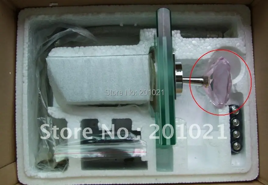 Современный хромированный латунный смеситель со светодиодной подсветкой