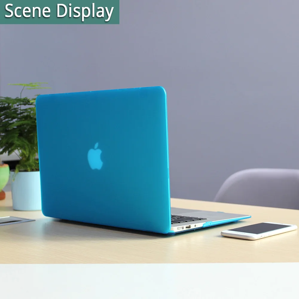 Для Macbook Air 11 12 Retina13 15 чехол матовый Жесткий чехол с Экран пленка для Iphone, для Ipad, для Ipad Mini Air 13 A1932 Pro 13 15 защита для ноутбука