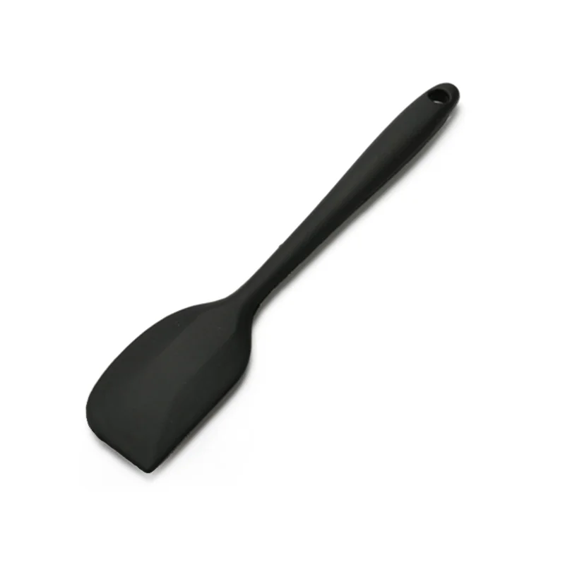 black 1 шт. практичный сливочный Миксер для торта, лопатка, ракушки, Пищевая силиконовая кисть для масла, пастельный Миксер для торта, кухонные гаджеты для выпечки - Цвет: black