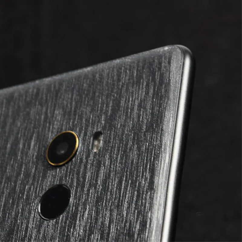 2018 Transparent Frosted Back Phone Sticker for Xiaomi MIX/MIX2/MIX2S Wrap Skins Fiber/Grid Film Leather Grain optional |
