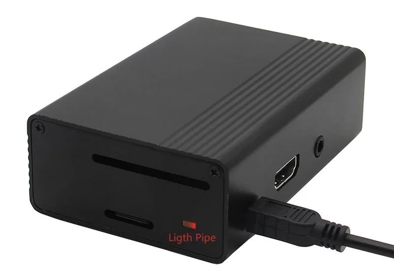 Raspberry Pi 3 Model B Plus металлический чехол/чехол из алюминиевого сплава, корпус Raspberry Pi 3 B+/3B