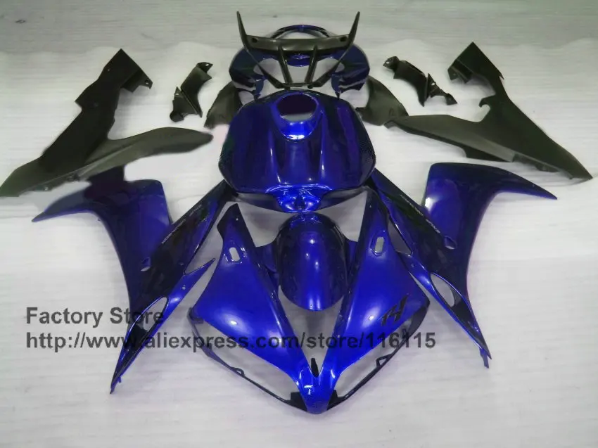 7 подарков Обтекатели для YAMAHA обтекатель части YZF R1 2004 2005 2006 yzf r1 04 05 06 темно синий