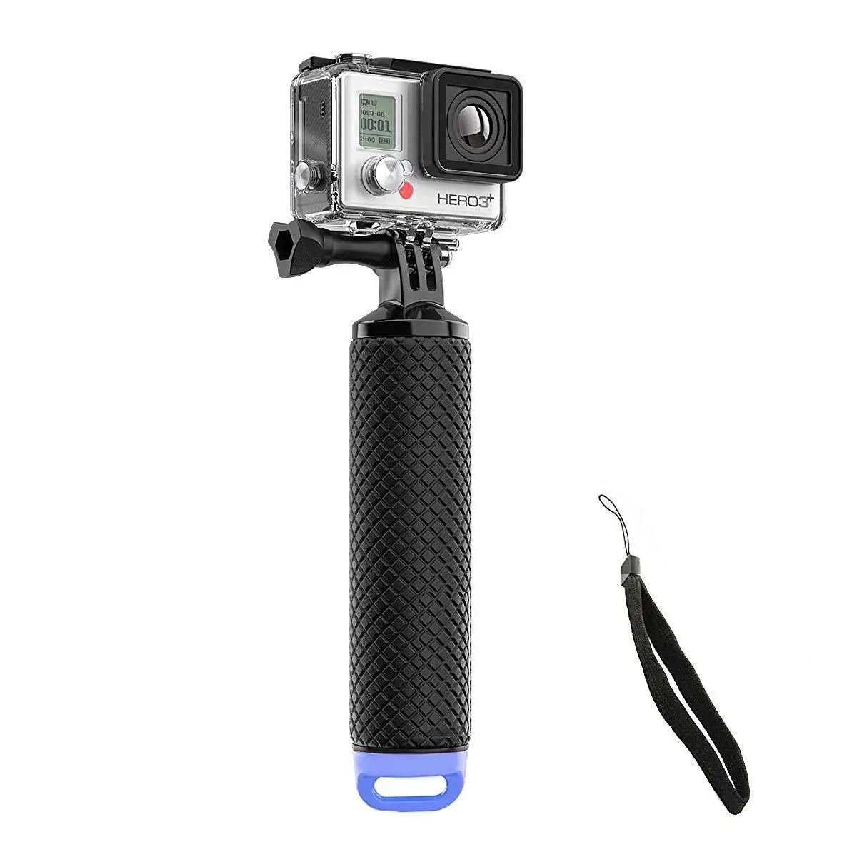 AAAE Waterproof Floating Hand Grip Underwater Selfie Stick for Gopro Hero 7 6 5 4 Pro Cameras Float Handle Scuba/Diving 