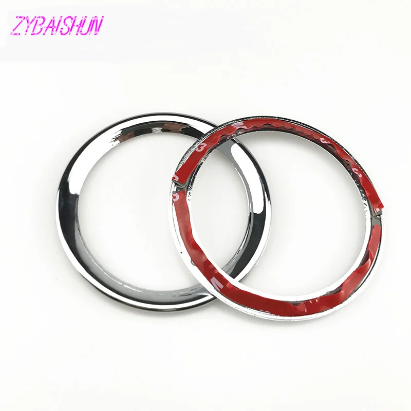2 шт. хромированные автомобильные кольца для аккомпанемента | Автомобили и