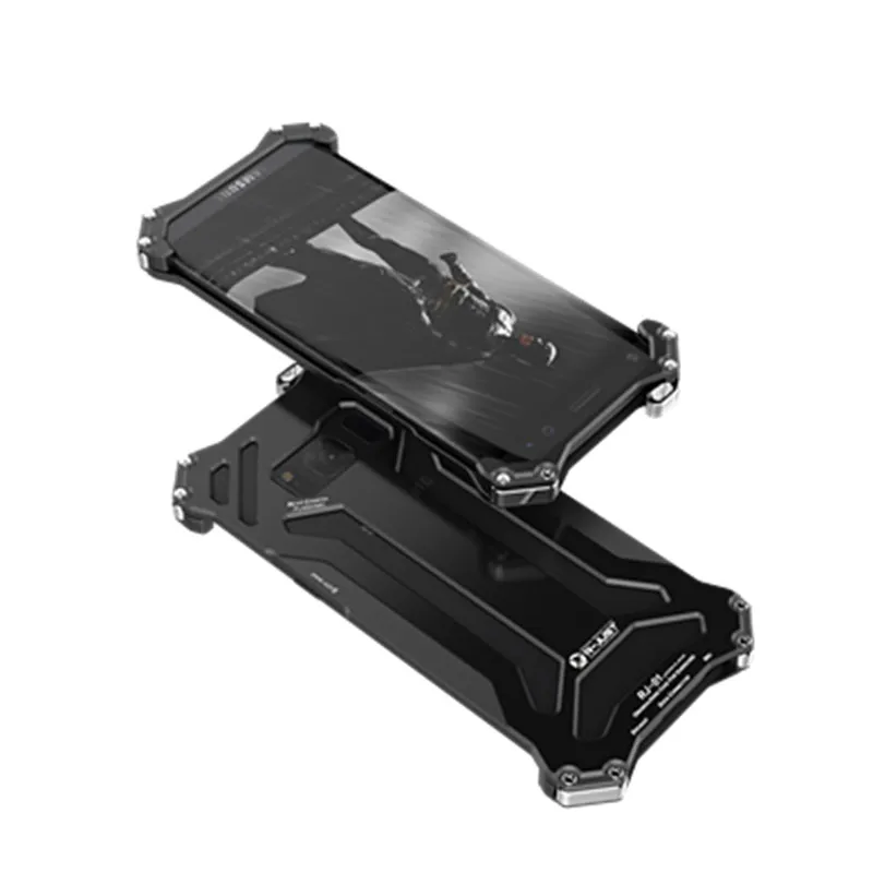 GUNDAM Shockproof Metal Case for Samsung Galaxy S8 Armor Hard Cover Original R-just Luxury Phone SAMSUNG |