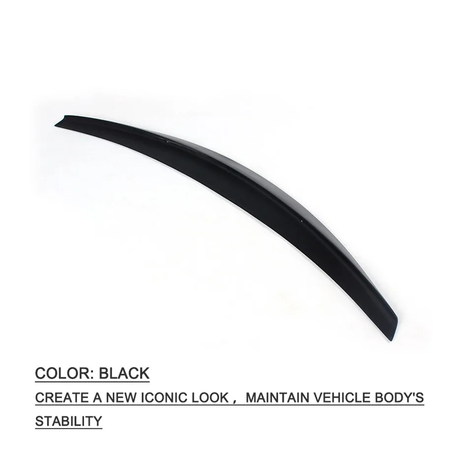 FRP Unpainted Black Primer Rear Trunk Lip Spoiler Wing for Maserati GranTurismo Coupe 2012 - 2014 | Автомобили и мотоциклы