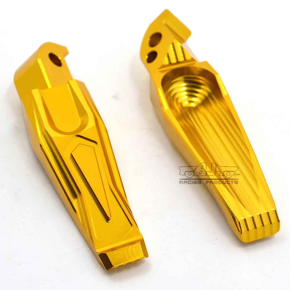 

BJGLOBAL Motorcycle Rear Foot Peg Footrest Aluminum CNC Rear Passenger Footrests For Yamaha Tmax T-max 500 T max 530 XP500 13-15