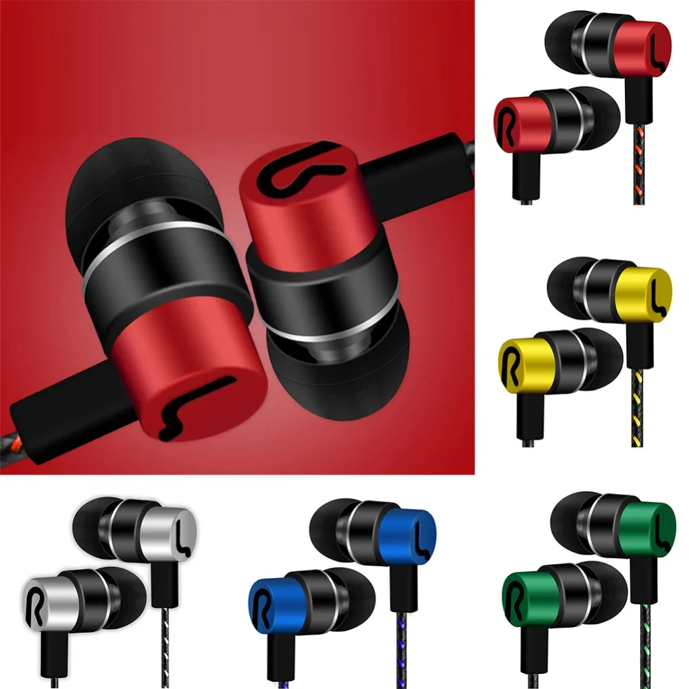 Горячие спортивные универсальные 3,5 мм наушники-вкладыши стерео наушники для сотового телефона Прямая поставка