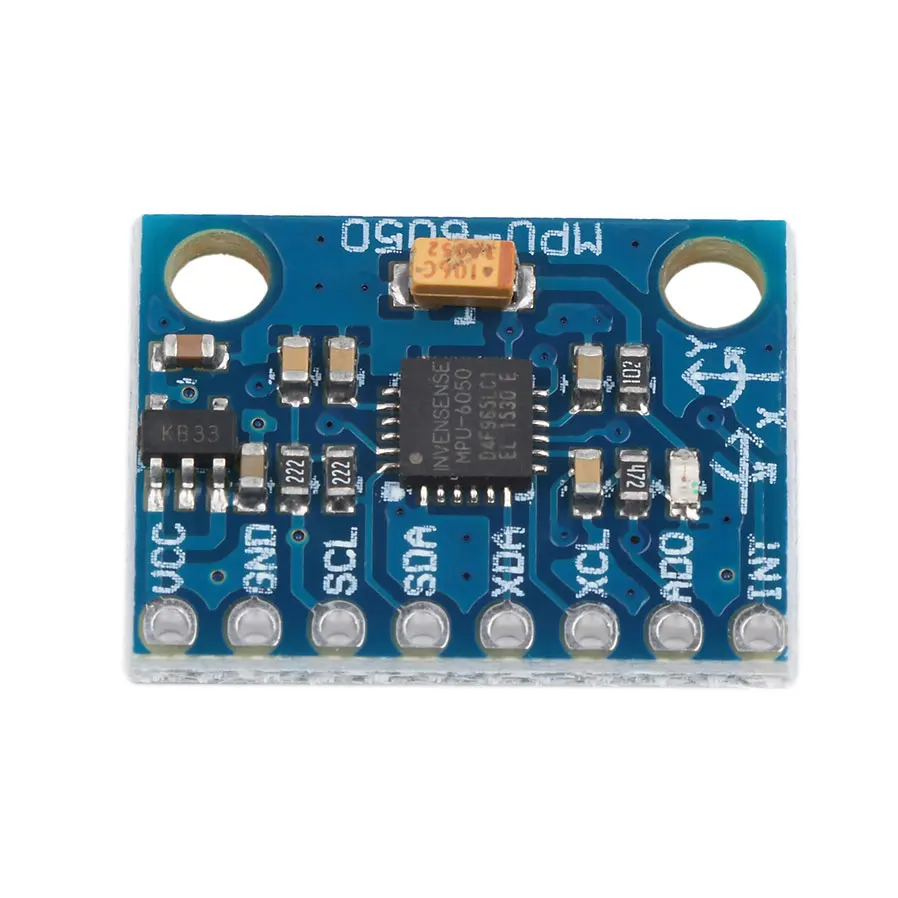 Kebidumei 10 шт./лот Новинка межсоединений интегральных схем I2C GY-521 MPU6050 3 оси