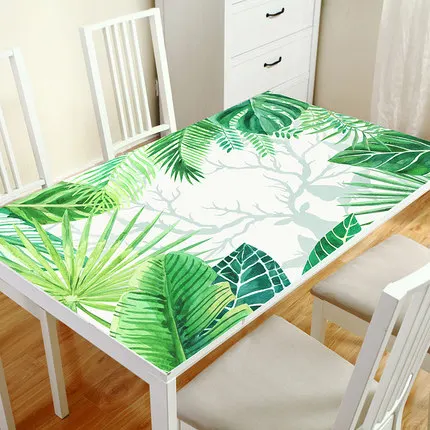 Высокое качество 3D подгонка ПВХ мягкое стекло скатерти европейский