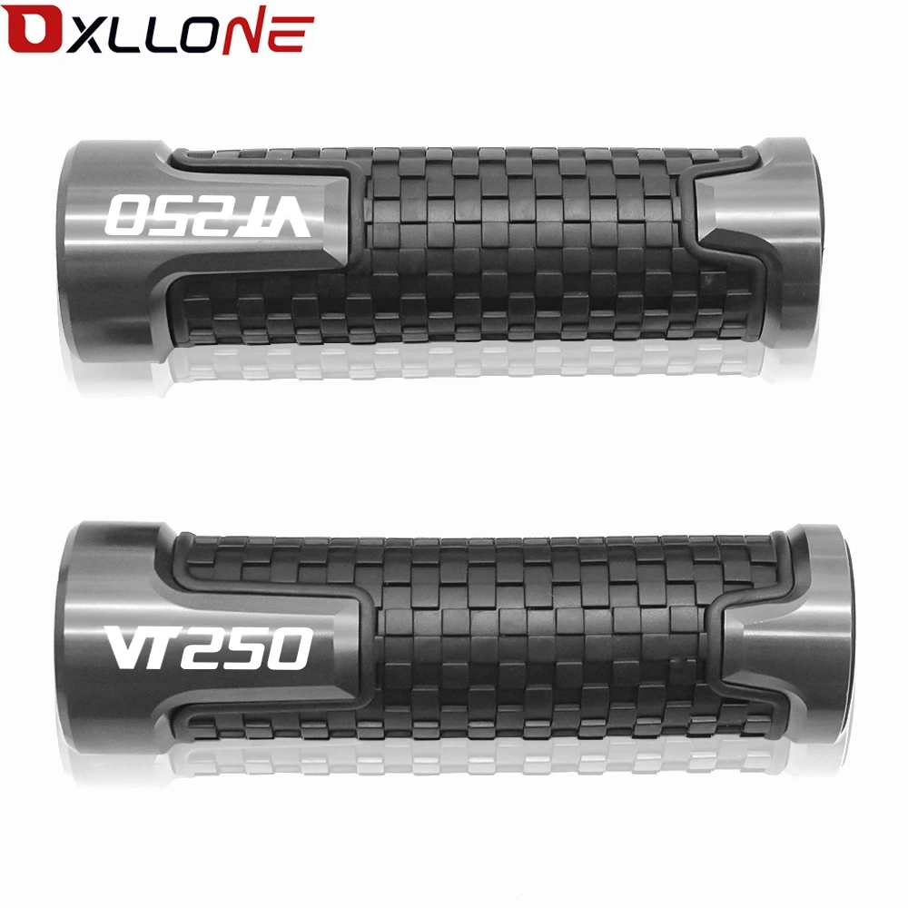 Hand bar parts Universal CNC Aluminum Accessories Motorcycle Handle Bar 7/8&quot22mm Motorbikes Grips For Honda VT250 MC20(SPADA) |