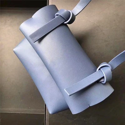 steel blue Сумки с клапаном из натуральной кожи в богемном стиле, маленькие сумки через плечо из коровьей кожи - Цвет: steel blue