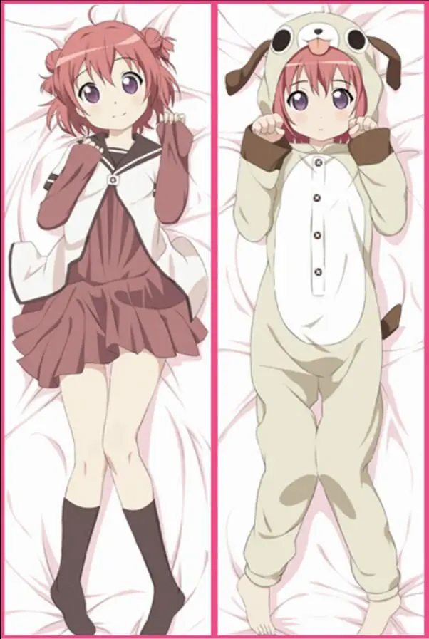 Японские Аниме подушки Yuruyuri персонажи сексуальной девушки Akaza Akari otaku Dakimakura