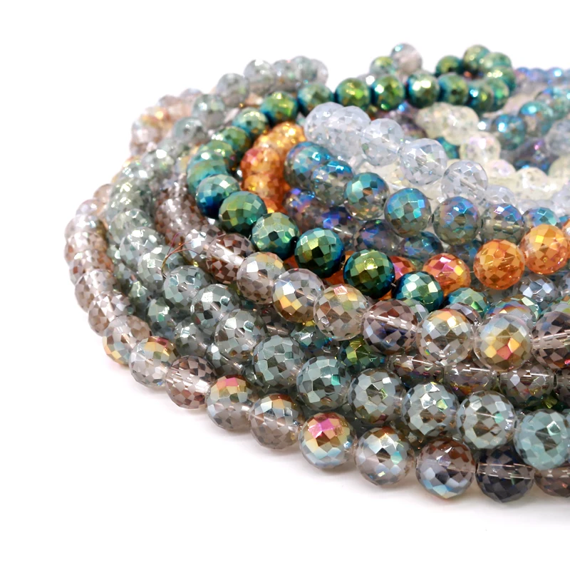350pcs/lot Flower Ball Crystal Bead Accessories Jewelry Fit Bracelets Necklaces Glass Beads Pendant For DIY Hand-making | Украшения и