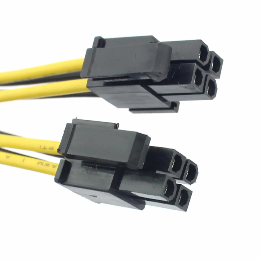Адаптер для кабеля питания с 4 контактами на 8 контактов ПК 4P 8P CPU P4 P8 удлинительные