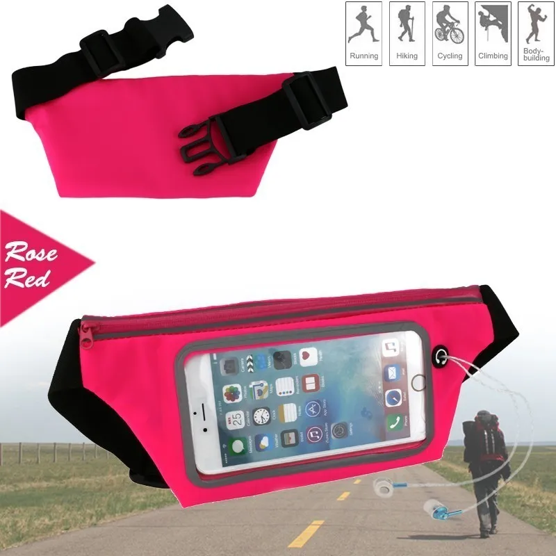 Универсальный набедренный чехол для бега Водонепроницаемая спортивная сумка