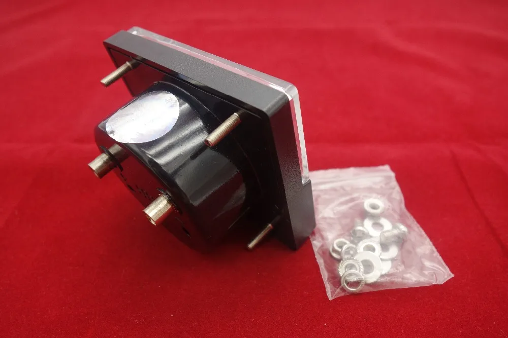 Аналоговый амперметр переменного тока панельный 60*70 мм 0-50 мА прямой привод не