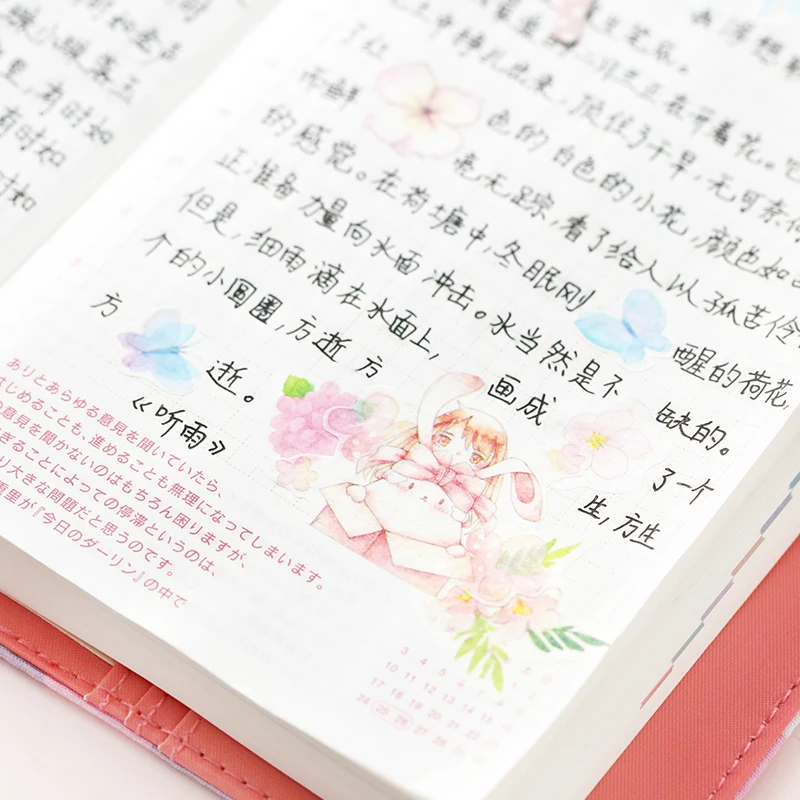 3 рулона/партия оригинальные нарисованные вручную персонажи ПЭТ васи ленты