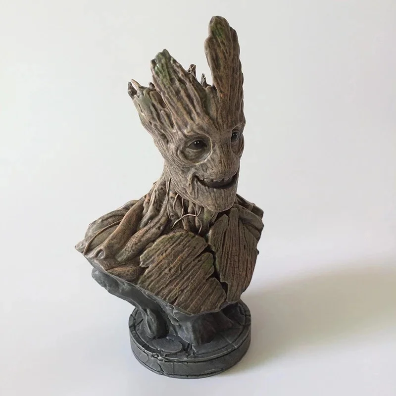 18 см Marvel Avengers Infinity War Tree man фигурка куклы игрушки статуя из смолы бюста