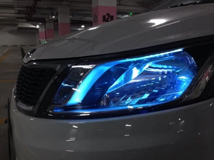 Автомобиль изменение T10 СИД W5W Лампы Auto 12 В лампочки с Объективом Проектора для volvo