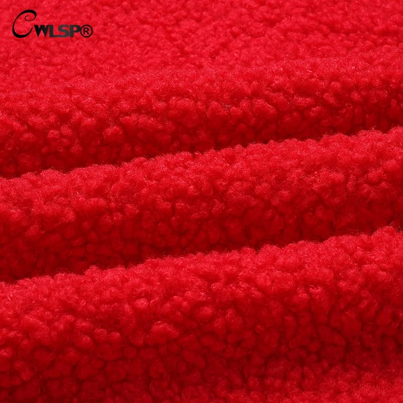 

CWLSP Autumn Solid Teddy Sweaters Women Pullover Knitted Fashion Lantern Sleeve O Neck Women Tops abrigos mujer QL4239