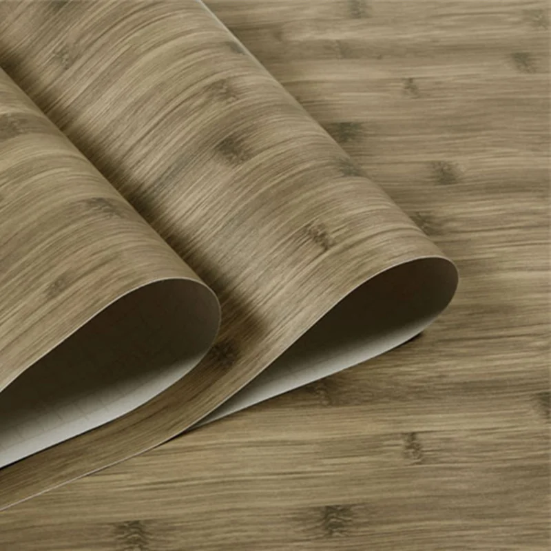 Новый 10 м * 45 см водонепроницаемый ПВХ есть клей деревянные зерна Наклейки на