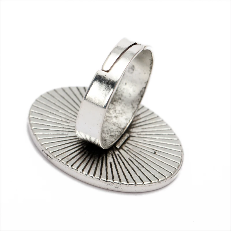 10 шт. Кабошон 18x25 мм Регулируемые кольца основы заготовки Базовые настройки