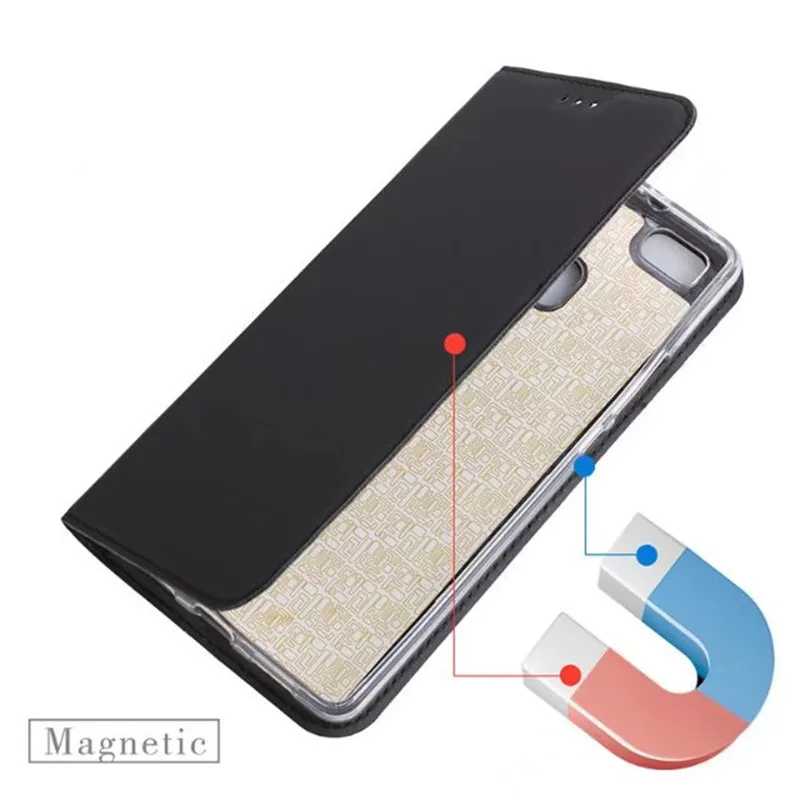 Ультратонкий Магнитный Флип-кошелек из ПУ кожи с подставкой для Huawei P9 P10 Lite P8 2017 Plus