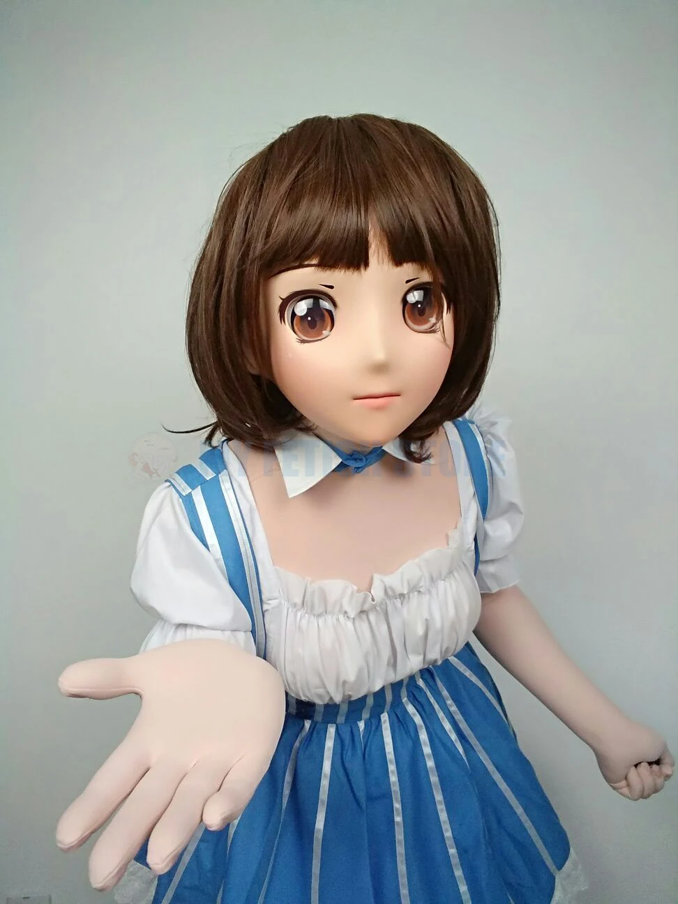 (Jiang22) женский сладкий девушка Смола половина головы кигуруми Crossdress косплей