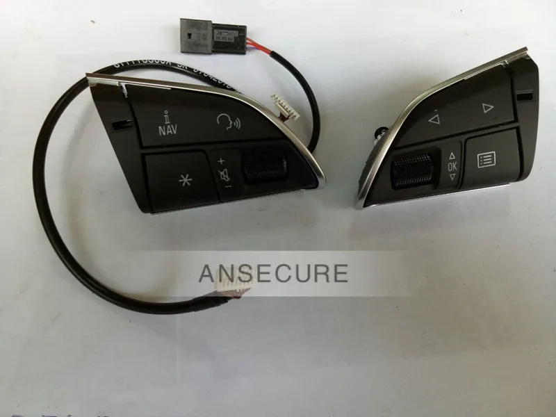 Пара многофункциональных кнопок на руль для AUDI A3 Q3 A7 A6 C7 4G0 951 523 G | Автомобили и