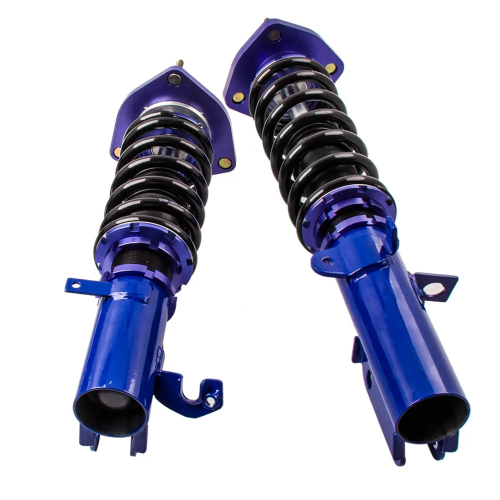Для Toyota Corolla 1988-1999 Полный coilover подвеска Снижение Наборы синий для E90 E100 E110 ae92-ae111 adj.