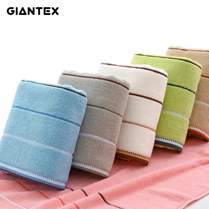 GIANTEX женские хлопчатобумажные полотенца для ванной комнаты взрослых банное