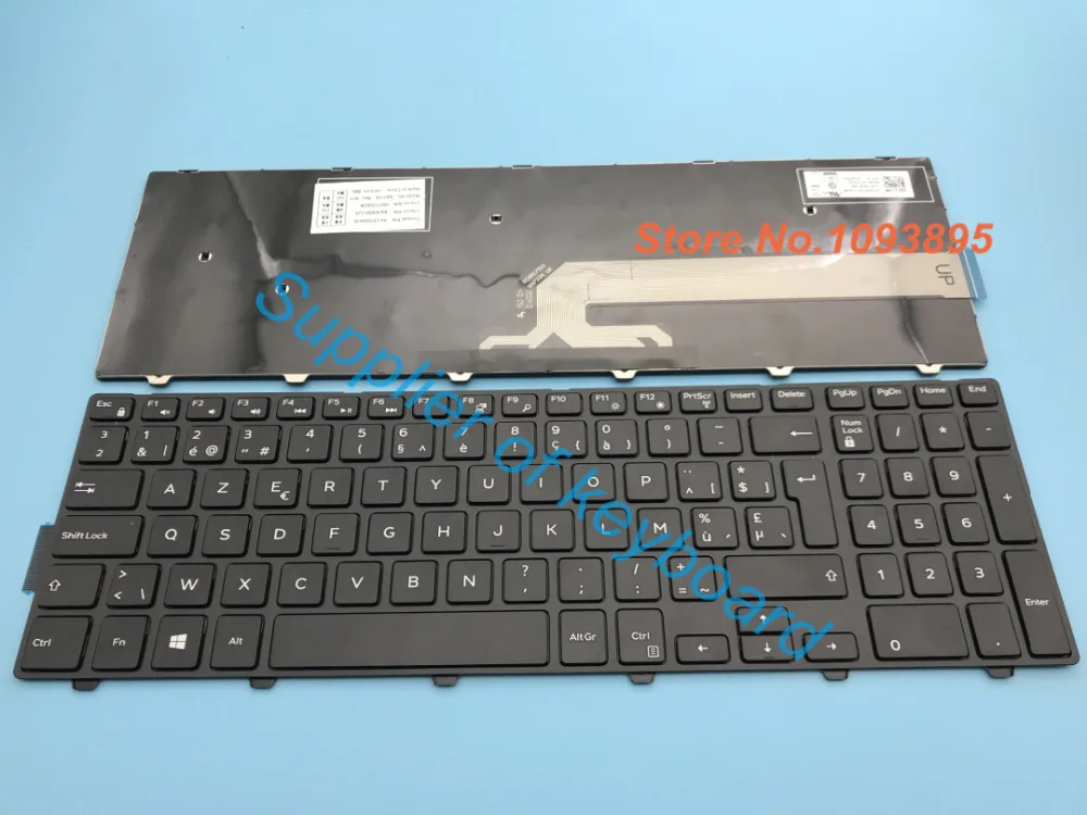 New Azerty Keyboard for Dell Inspiron 15 3000 5000 3541 3542 3543 5542 15-5547 15-5545 Laptop Belgium No Backlit | Компьютеры и офис