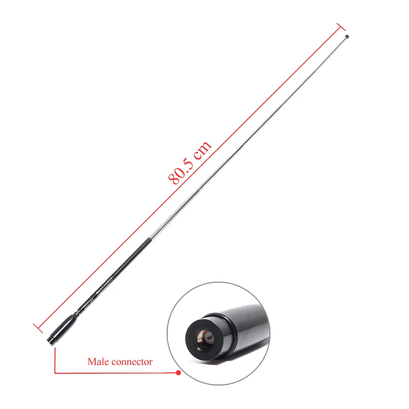 Harvest SRH789 SMA Male 95 1100MHz Складная широкополосная телескопическая антенна для Yaesu