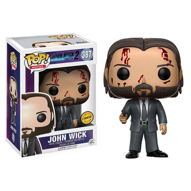 Funko pop John Wick Bloody 10 см виниловые куклы экшн фигурки коллекционные модели игрушки в