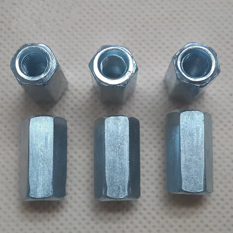 10 шт сталь с белым цинком m8 * 30 Шестигранная длинная гайка|nut nut|steel nutlong nut |