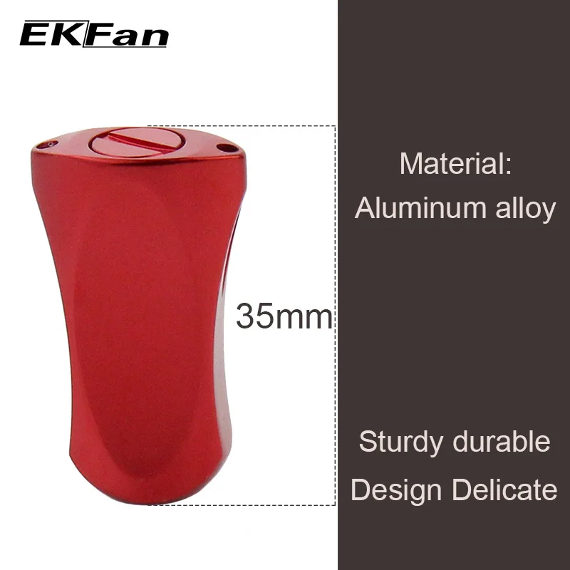 EKFan 2 шт. Рыболовные катушки ручки для baitcasing Рыболовные катушки компонент часть рыболовные снасти Оборудование аксессуар