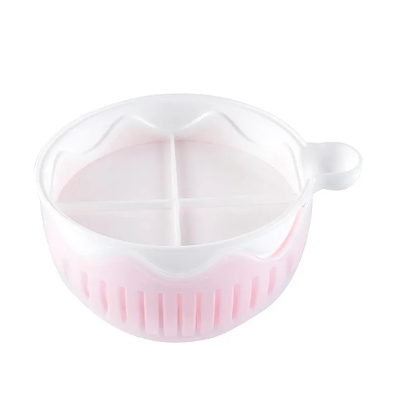 ILFML кухонная чаша для резки фруктового салата овощей с крышкой утолщенная