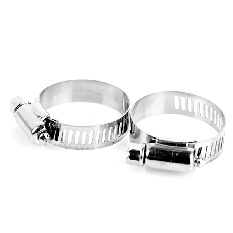 10 шт. Регулируемый приводной шланг из нержавеющей стали зажим топливной линии