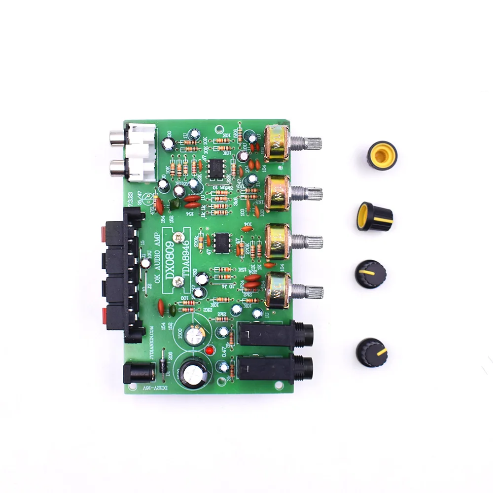 Tenghong TDA8944/8946 2 0 аудио усилитель плата 40 Вт * DC12V двухканальный мощности с