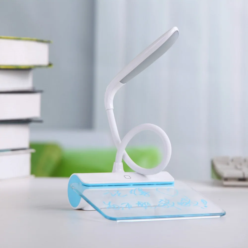 3 режима затемнения Новинка Светодиодная настольная лампа Защита глаз USB Rechageable